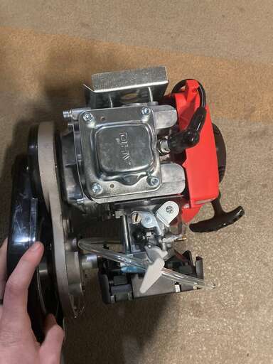 Изображение для Двигатель Веломотор 4х такт. 144F (ременный редуктор) ГОЛЫЙ