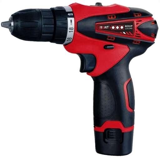 Изображение для Дрель-шуруповёрт Brait BCD12PN (12В, 2 аккумулятора)