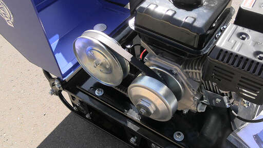 Изображение для Мотобуксировщик компактный Ижтехмаш ЛИДЕР-ДЕЛЬТА-CVTL ( 8 лс, фара, гусеница 380 мм, вариатор  TAV2-40)