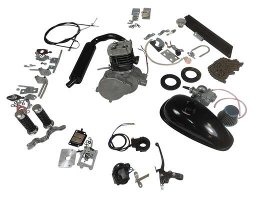 Изображение для Двигатель веломотор BW 85 ( 3.2 лс, КОМПЛЕКТ для установки)