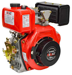 Изображение для Двигатель дизельный Brait BR300DEG  (6 лс, электростартер, шлицы 25 мм)