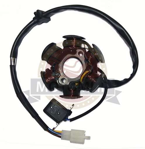 Изображение для Зажигание 1P56 FMJ-2 голое (без маховика) (5+1) 5 проводов (Е7-6)