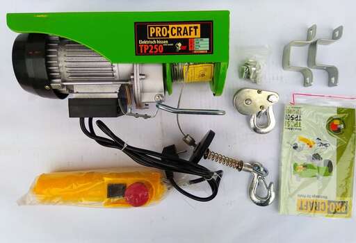 Изображение для Тельфер ProCraft TP250 (0.54 кВт)