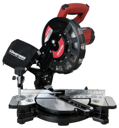 Изображение для Пила торцовочная Энергомаш Гарант ПТ1-210 (1.6 кВт) 