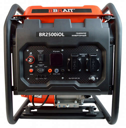 Изображение для Генератор бензиновый инверторный BRAIT BR2500iOL (2.2 кВт)