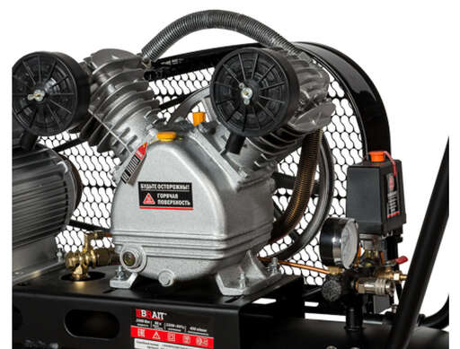 Изображение для Компрессор воздушный BRAIT KMR-2500/100 (2.5 кВт)