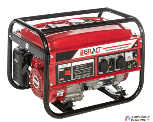 Изображение для Бензиновый генератор Brait BR-5500CU (5.5 кВт, медная обмотка)