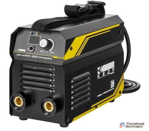 Изображение для Сварочный инверторный аппарат КЕДР UltraARC-220 Compact (MMA, Lift TIG)