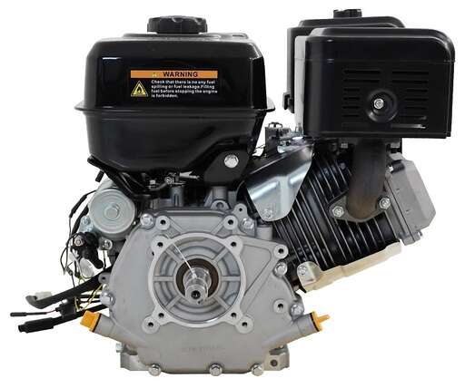Изображение для Двигатель Loncin G500FD (A type) D25 18A (22 лс, электростартер, катушка 18А, 25 мм)