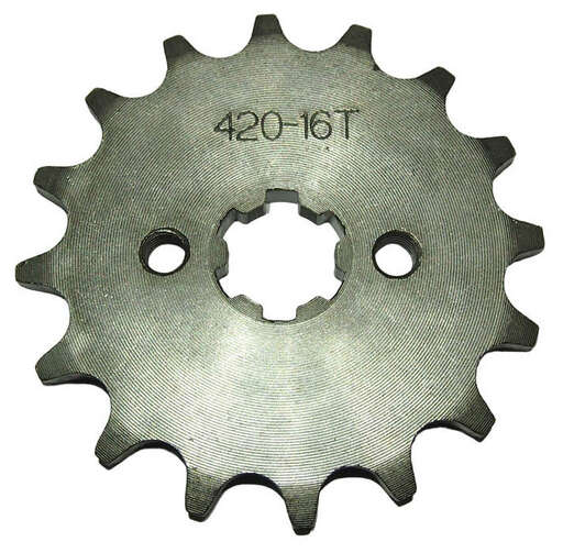 Изображение для Звезда 16 зуб. (420) (d14-17, 2х30) цепи, ведущая X-MOTOS (НАБОР)