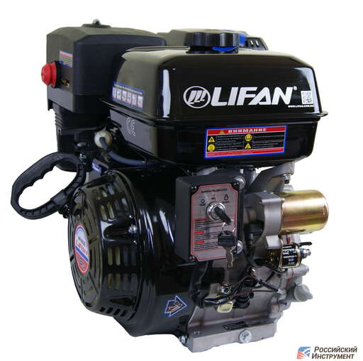 Изображение для Двигатель Lifan NP460E 11A (18.5 лс, 25 мм, электростартер, катушка освещения 11А)