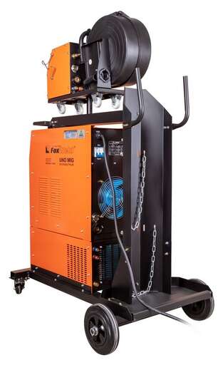 Изображение для Сварочный полуавтомат UNO MIG 500 DOUBLE PULSE (Источник питания+МП+Тележка+БЖО - 2 упак.) (MIG/MAG, MMA)