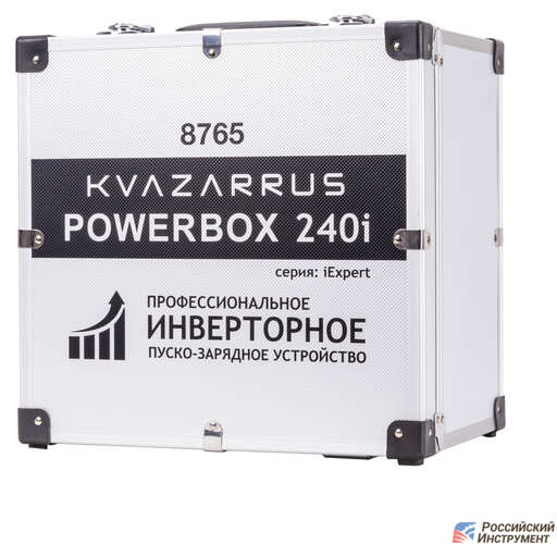 Изображение для Пуско-зарядное устройство Foxweld KVAZARRUS PowerBox 240I (таймер, алюминиевый кейс)