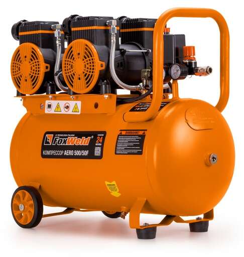 Изображение для Компрессор безмасляный Foxweld AERO 500/50F (3 кВт)