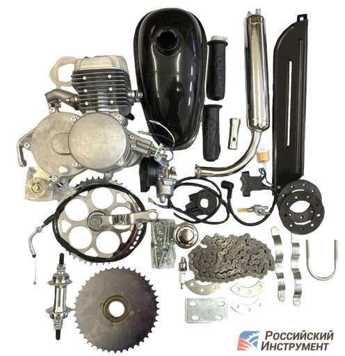 Изображение для Двигатель велосипедный F72 (8P) (2.8 лс, автоматическое сцепление, полный комплект для установки)