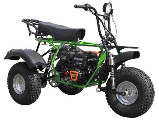 Изображение для Трицикл ТРИТОН 2, САФАРИ 3LЕ-9 лс KP230PRO (длинное седло, сзади 2 амортизатора Урал)