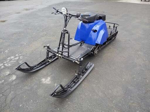 Изображение для Мотобуксировщик Лидер-3-4Т-15АП с лыжным модулем (Lifan 15 лс, электростартер, освещение, реверс)