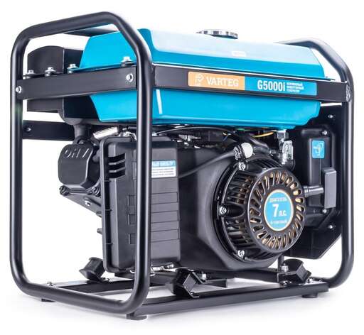 Изображение для Бензиновый инверторный генератор VARTEG G5000i