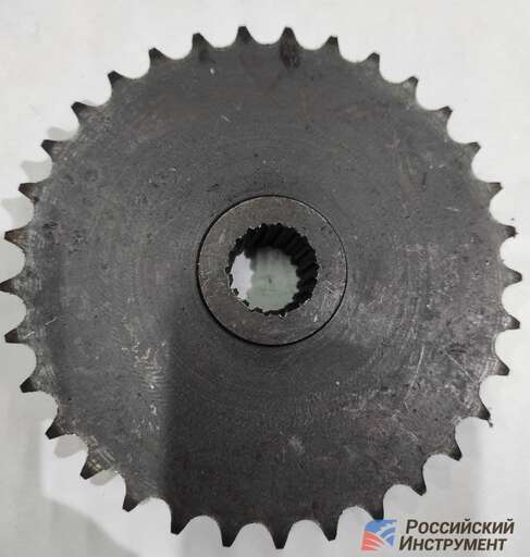 Изображение для Звезда z=33 (вал шлицевой от Бурана, шаг 12.7)