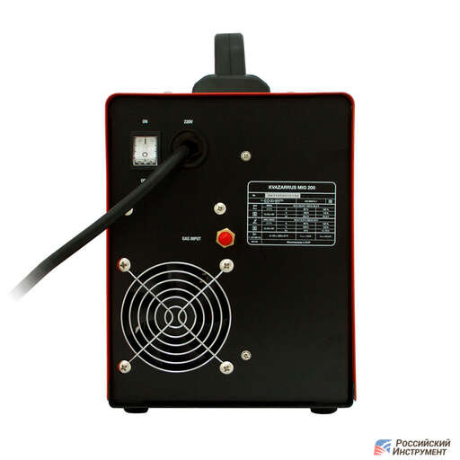 Изображение для Сварочный полуавтомат Foxweld KVAZARRUS MIG 200 (MMA/MIG-MAG)