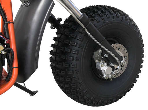 Изображение для Мотоцикл СКАУТ-7 БОЦМАН 2 (9 лс, KP230-R 7A PRO, колеса GIANT, ФАРА, электро и кик-стартер, передняя и задняя подвеска)